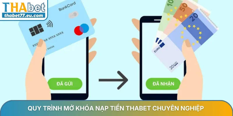Quy trình mở khóa nạp tiền Thabet chuyên nghiệp